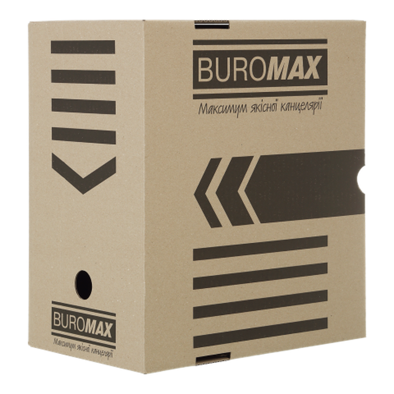 Бокс архівний BUROMAX JOBMAX (BM.3263-34) 300х200х340мм., крафт